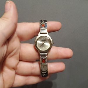 Mudd Italian Charm Bracelet Watch
